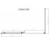 Душевой уголок Vincea (Винчея) Slim-N VSR-4SN9012CLGM, 1200х900 мм, вороненая сталь, стекло прозрачное
