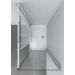 Душевой уголок Vincea (Винчея) Soft VSR-3SO9013CLB, 1300х900 мм, черный, стекло прозрачное