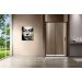 Душевая дверь Vincea Garda, 1250 мм,  черный, стекло прозрачное VDS-1G125CLB