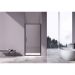 Душевая дверь Vincea Slim 8 мм, черный, стекло прозрачное VDP-4SL100CLB