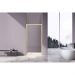 Душевая дверь Vincea Slim 8 мм, брашированное золото, стекло прозрачное VDP-4SL900CLG
