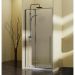 Душевая дверь Vincea Slim-N, 1000 мм,  вороненая сталь, стекло прозрачное VDPH-5SN100CLGM