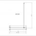 Душевая перегородка Vincea (Винчея) Walk-In HR, 800х2000 мм, черный, стекло прозрачное VSW-4HR800CLB