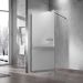 Душевая перегородка Vincea (Винчея) Walk-In, 1000х2000 мм, вороненая сталь, стекло зеркальное VSW-1H100MRGM