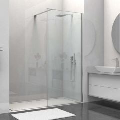 Душевая перегородка Vincea Walk-In, 800х2000 мм, хром, стекло прозрачное VSW-1HS800CL