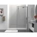 Душевая перегородка Vincea Walk-In, 800х2000 мм, вороненая сталь, стекло прозрачное VSW-1HS800CLGM