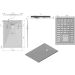 Поддон для душа Vincea (Винчея) из искусственного камня VST-4SR9013A,1300х 900х30, антрацит