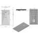 Поддон для душа Vincea (Винчея) из искусственного камня VST-4SR9017W, 1700х900х30, белый матовый