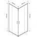 Душевой уголок Vincea (Винчея) Garda VSS-1G8090CL, 900х800 мм (габариты площадки) хром, стекло прозрачное