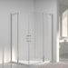 Душевой уголок Vincea (Винчея) Orta VSS-1O1010CL, 1000х1000 мм (габариты площадки) хром, стекло прозрачное