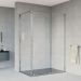 Душевой уголок Vincea (Винчея) Arno VSR-1A8012CL, 1200х800 мм (габариты площадки) хром, стекло прозрачное