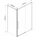 Душевой уголок Vincea (Винчея) Arno VSR-1A1013CL, 1300х1000 мм (габариты площадки) хром, стекло прозрачное