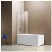 Душевая шторка на ванну Vincea (Винчея) VSB-11800CL, 800х1400, хром, стекло прозрачное