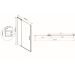Душевая дверь Vincea Extra VDP-1E8090CGB 800/90х200 черный стекло тонированное