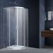 Душевой уголок Vincea (Винчея) Alhpa 800х800 мм (габариты площадки) хром стекло прозрачное VSQ-3AL800CL