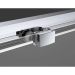 Душевой уголок Vincea (Винчея) Soft 1000х1000 мм (габариты площадки) хром стекло прозрачное VSS-3SO100CL