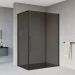 Боковая стенка Vincea (Винчея) Arno VSG-1A900CG 90х200 хром стекло тонированное