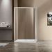 Боковая стенка Vincea Garda VSG-1G800CL 80х190 хром стекло прозрачное