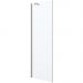 Боковая стенка Vincea (Винчея) Orta VSG-1O800CL 80х190 хром стекло прозрачное