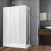 Боковая стенка Vincea (Винчея) Soft VSG-3SO900CL 90х195 хром стекло прозрачное