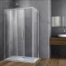 Боковая стенка Vincea (Винчея) Soft VSG-3SO900CL 90х195 хром стекло прозрачное