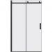 Душевая дверь без пристенного профиля Vincea Como VDS-1C120CLB 120х195 черный стекло прозрачное