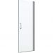 Душевая дверь без пристенного профиля Vincea (Винчея) Orta VDP-1O120CL 120х190 хром стекло прозрачное