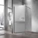 Душевая перегородка Vincea (Винчея) Walk-In VSW-1H800MRGM, 800х2000, вороненая сталь, стекло зеркальное