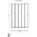 Душевая шторка на ванну Vincea VSB-32120CL, 1200х1400, хром, стекло прозрачное