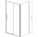 Душевой уголок Vincea (Винчея) Soft VSR-3SO8016CL 800х1600 мм (габариты площадки) хром, стекло прозрачное