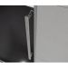Душевая дверь без пристенного профиля Vincea Arno VDS-1A120CLB, черный матовый, стекло прозрачное