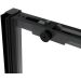 Душевая дверь Vincea Slim Soft VDS-1SS100CLB, 1000, черный, стекло прозрачное