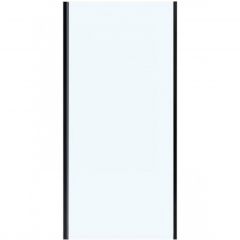 Боковая панель Vincea Slim Soft VSG-1SS800CLB, черный, стекло прозрачное