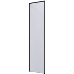 Боковая панель Vincea Slim-N VSG-4SN800CLB, черный, стекло прозрачное