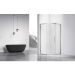 Душевой уголок Vincea (Винчея) Show VSP1-4SH100CL, 1000х1000 мм (габариты площадки) хром, стекло прозрачное