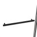 Душевой уголок Vincea (Винчея) Slim Soft VSR-1SS8013CLB, 1300х800 мм (габариты площадки) черный, стекло прозрачное