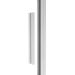 Душевой уголок Vincea Slim-N VSR-4SN9010CL, 1000х900 мм (габариты площадки) хром, стекло прозрачное