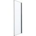 Боковая панель Vincea Como Soft VSG-1CS800CLB, черный, стекло прозрачное