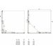 Душевой уголок Veconi Rovigo RV47B-100-01-C4 100х195 см профиль матовый черный, стекло прозрачное