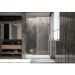 Душевая дверь Veconi (Векони) Premium Trento PTD-40CH PTD40-CH-140-01-C4 Стекло прозрачное 1400х2000х8 мм хром