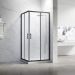 Душевой угол Veconi (Векони) Rovigo 900х1200 мм (габариты площадки) стекло Прозрачное 5 мм RV27B-12090-01-C8