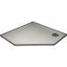 Поддон душевой Veconi Tezeo stone 900x900x300 мм универсальный, на каркасе, без сифона (TZ12-90T-01-19C3)