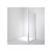 Боковая панель BelBagno LUCE-100-FIX-C-Cr хром, стекло прозрачное 6 мм (1950х1000)