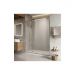 Душевая дверь BelBagno LUCE-BF-2-140-C-Cr хром, стекло прозрачное 6 мм (1950х1400)