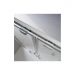 Душевая дверь BelBagno LUCE-BF-2-140-C-Cr хром, стекло прозрачное 6 мм (1950х1400)