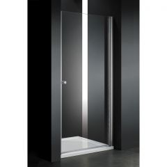 Душевая дверь Cezares (Цезарис) ELENA-W-B-1-80-P-Cr-L цвет профиля хром, стекло матовое 6 мм 195х80 см