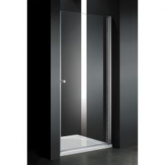 Душевая дверь Cezares (Цезарис) ELENA-W-B-1-80-P-Cr-R цвет профиля хром, стекло матовое 6 мм 195х80 см