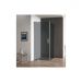 Душевой уголок Cezares (Цезарис) SLIDER-AH-1-100-90/100-GRIGIO-Cr цвет профиля хром, стекло прозрачное 8 мм 90/100х195х100 см