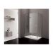 Душевой уголок Cezares (Цезарис) VERONA-W-AH-1-120/90-P-Cr-Rцвет профиля хром, стекло матовое 6 мм 120х200х90 см