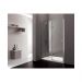 Душевая дверь Cezares (Цезарис) VERONA-W-B-12-120-P-Cr-R цвет профиля хром, стекло матовое 6 мм 195х120 см